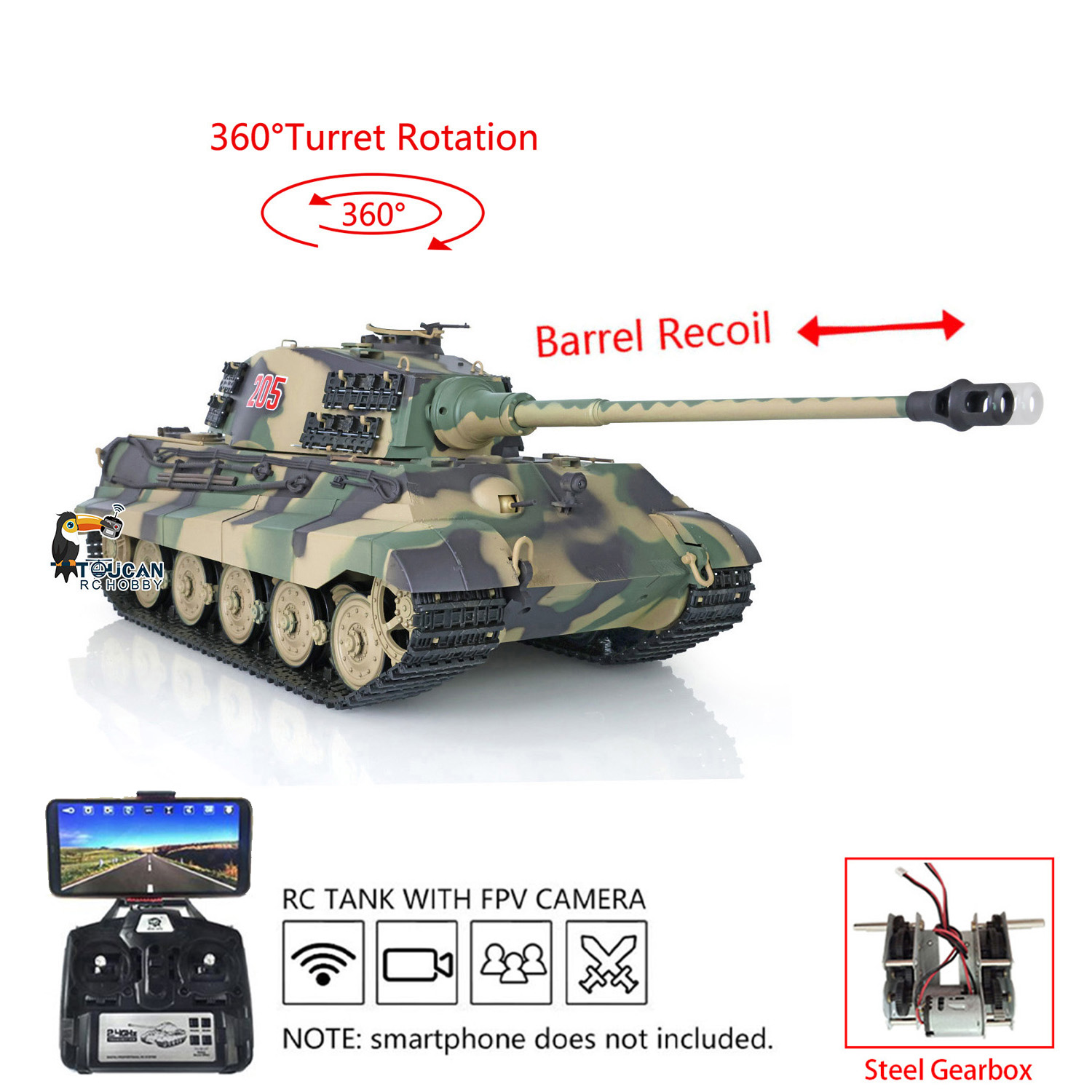 Toys Heng Long RC Panzer Tanks - Rc Hobby Kings 评论和价格