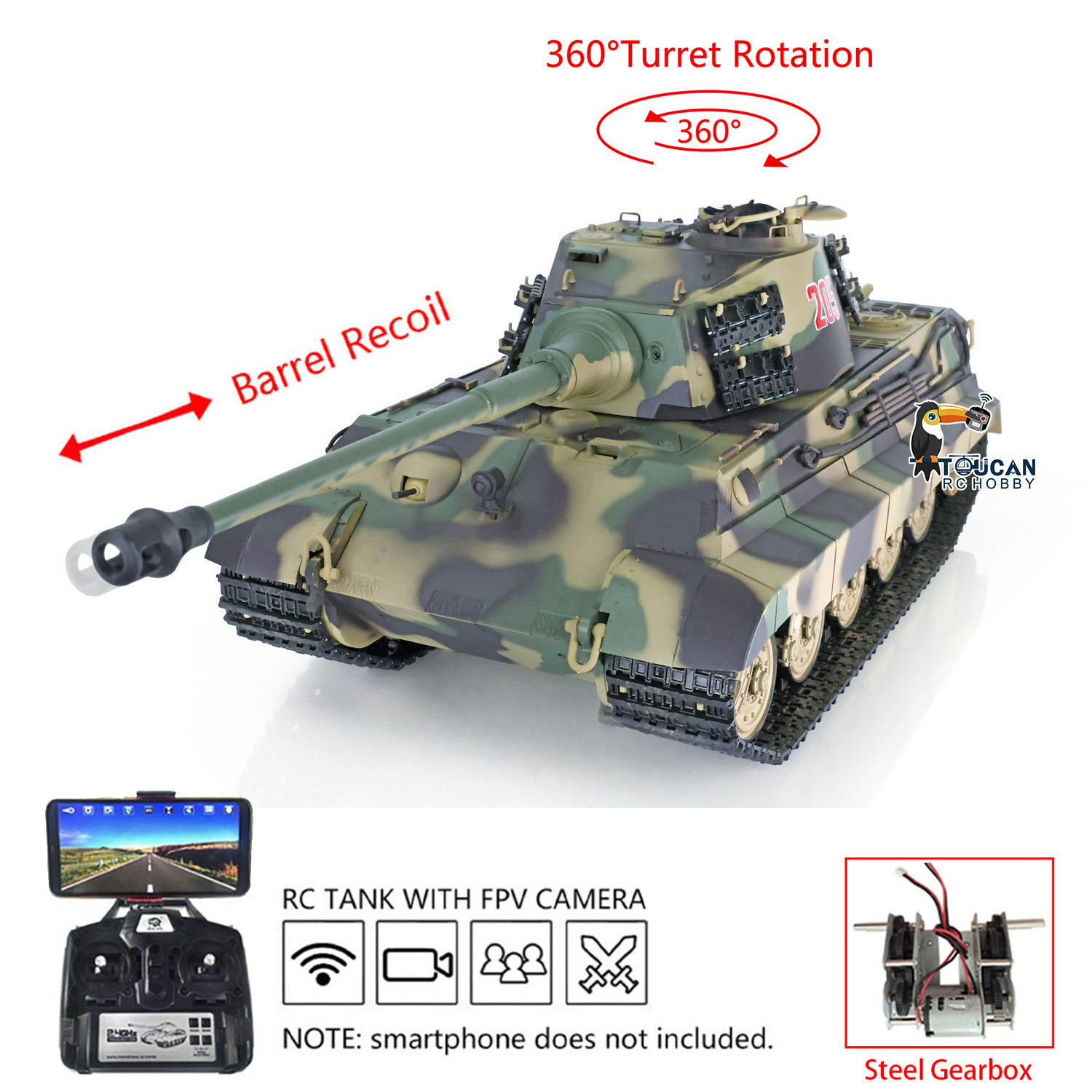 Toys Heng Long RC Panzer Tanks - Rc Hobby Kings 评论和价格