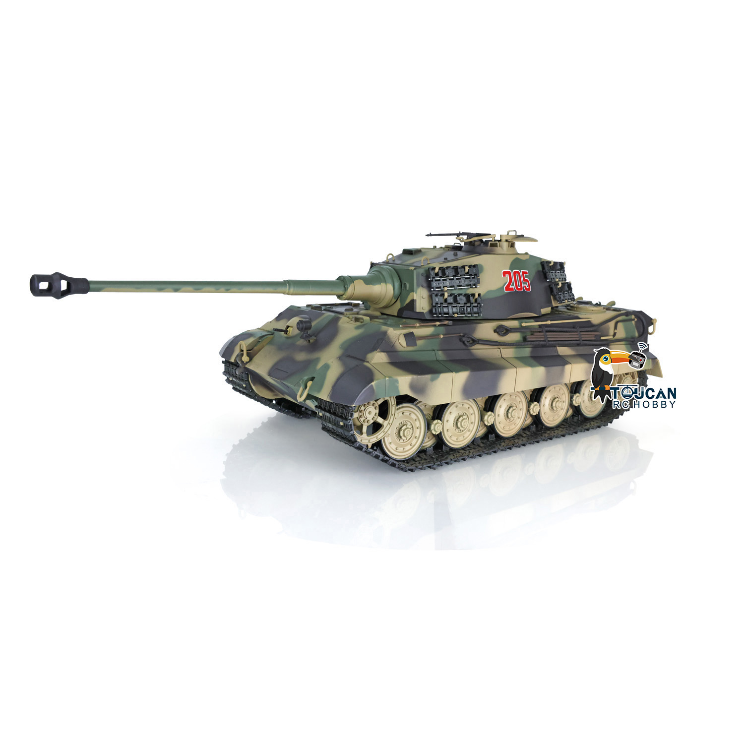 2.4G Heng Long 1/16 RTR RC Tan - Rc Hobby Kings 评论和价格