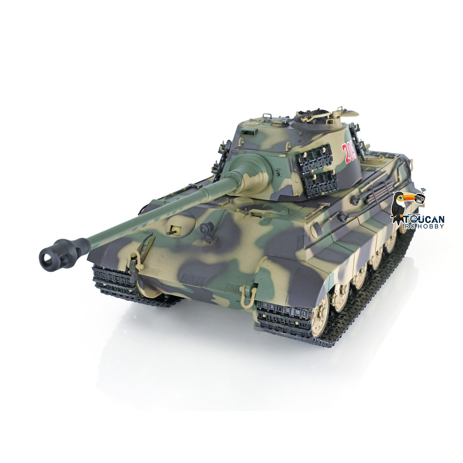 2.4G Heng Long 1/16 RTR RC Tan - Rc Hobby Kings 评论和价格