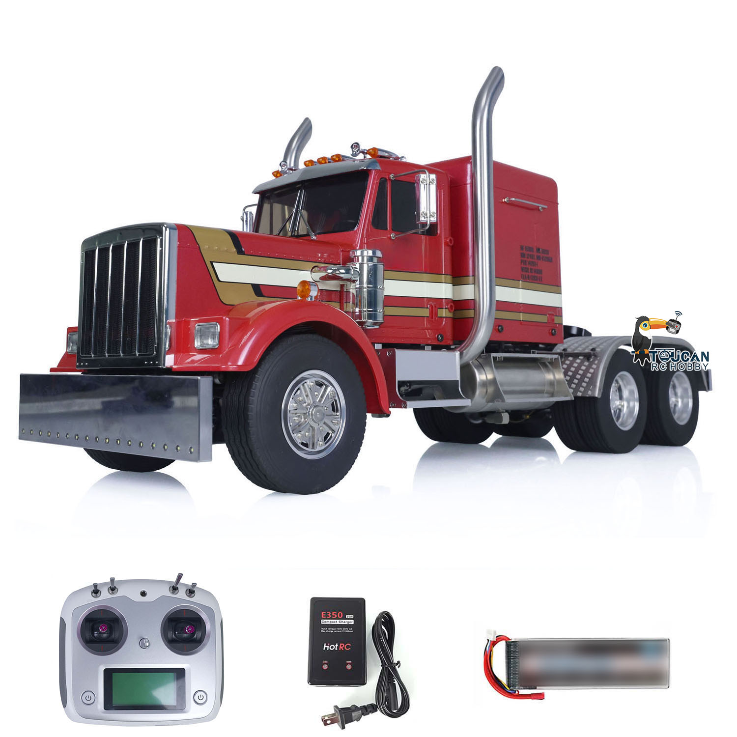 1/14 6x6 RC Tractor Truck RTR  - Rc Hobby Kings 评论和价格